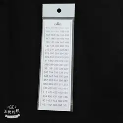 Oneroom доступны Стикеры с номерами DMC шелковая нить номер вышивка крестом шелковая нить