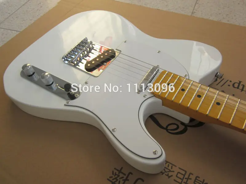 

Free shipping NEW guitarra TL guitarra/white color electric guitar/guitar in china