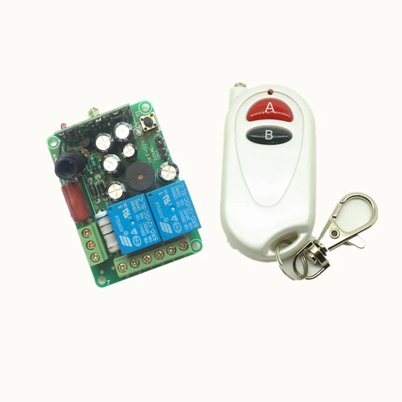 

AC220V 110V 2CH 10A RF Wireless Remote Control Switch System teleswitch relay Receiver Smart Home Switch