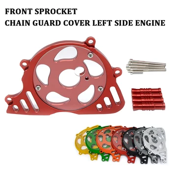 

For KAWASAKI Z1000 Z 1000 2010 2011 2012 2016 Motorcycle Accessories Front Sprocket Chain Guard Cover Left Side Engine 7Color