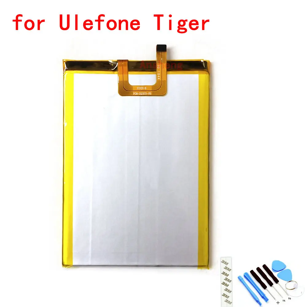 100% Новый оригинальный аккумулятор 3500 mAh для мобильного телефона Ulefone Tiger