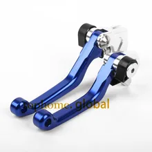 Hot um par CNC Pivot Dirttbike Manetes de Embreagem Para Yamaha YZ80 YZ85 2001-2014 2002 2003 2004 2005 2006 2007 2008 2009 2010