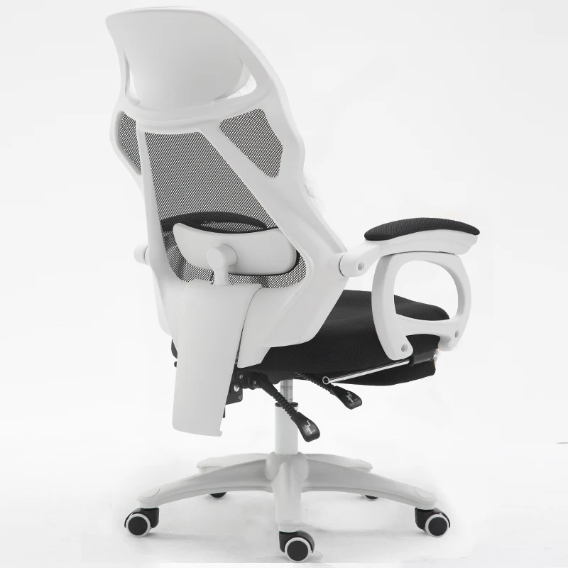 Компьютерное кресло для офиса и дома, эргономичный массажный Поясничный кресло-подушка, Сетчатое кресло для качания, подставка для ног, кресло для ног, направляющий подлокотник
