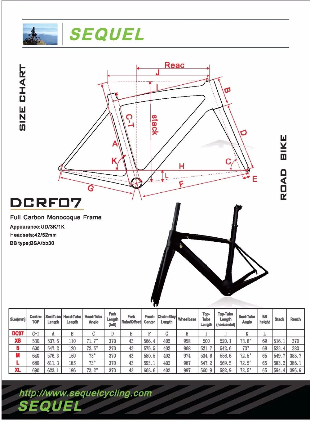 Discount SEQUEL road bike carbon frame raw frame Toray T800 carbon road bike BSA/BB30 Di2 and Mechanical Both bike carbonoDIY 22 Discount SEQUEL road bike carbon frame raw frame Toray T800 carbon road bike BSA/BB30 Di2 and Mechanical Both bike carbonoDIY 22