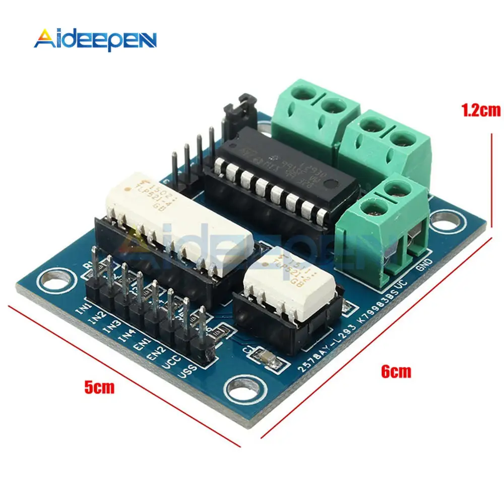 L293D модуль расширения привода двигателя двойной h-мост для Arduino MEGA2560 UNO R3 плата управления оптомуфта изоляции DC двигатели DIY