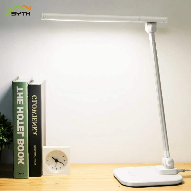 Led Eye Protection Table Lamp Learning Dimming Touch Folding Table