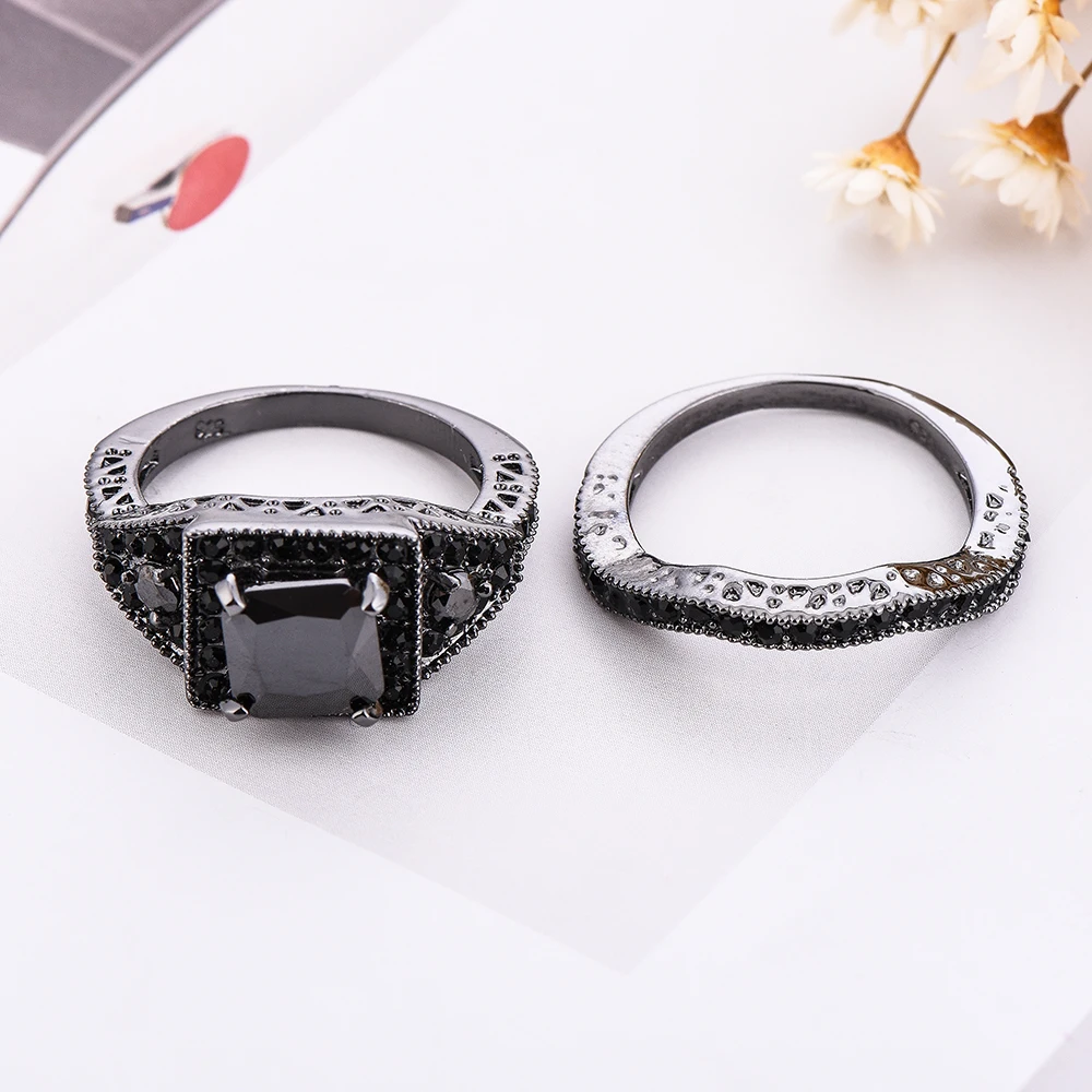 European and American style hollow out shows thin and glossy personality wedding ring