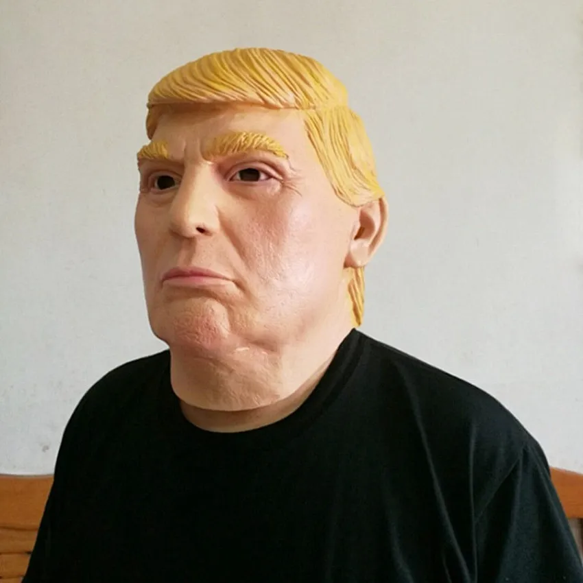 1 шт. маска Дональда Трампа Президентский костюм миллиардера латексная