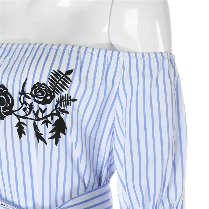 summer dresses for famele of sleeveless and knee-length white and blue striped casual elegant dress sexy dropshipping 30AT14
