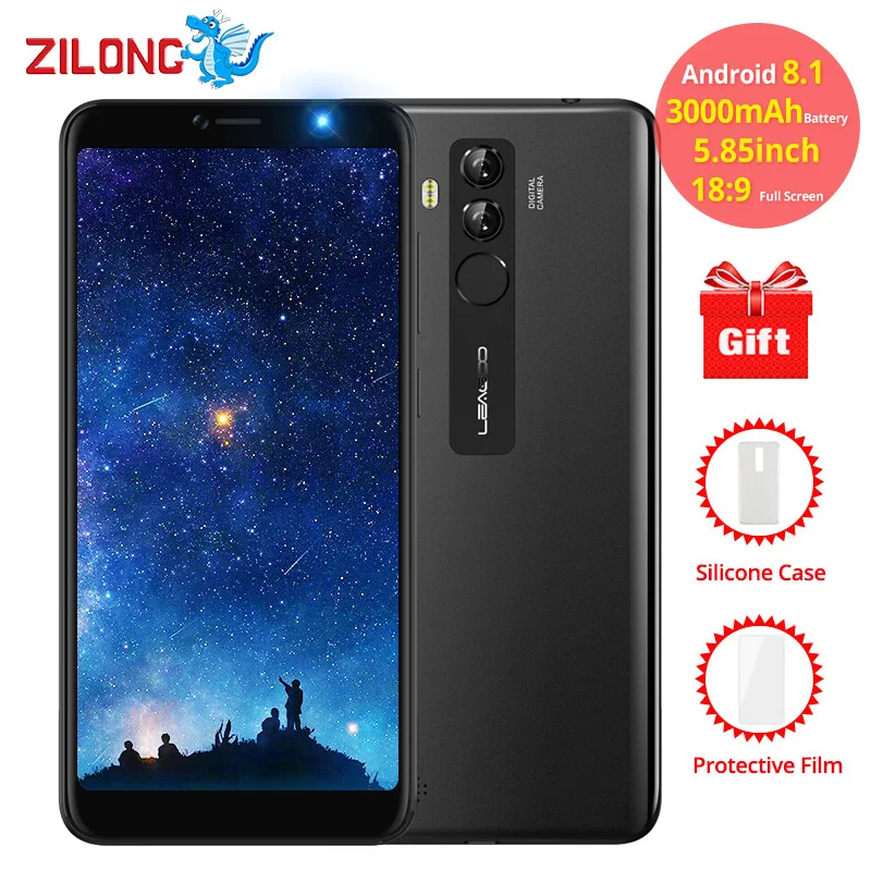 LEAGOO M9 Pro 5.72" HD+ 18:9 Screen 13MP Camera Android 8.1 Smartphone ...