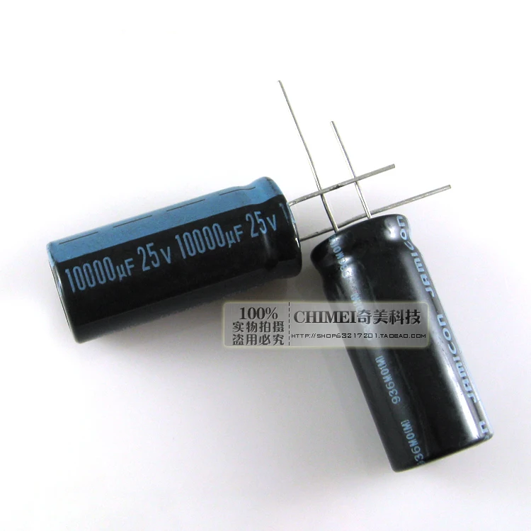 Electrolytic capacitor 25V 10000UF capacitor parts-in Electronics