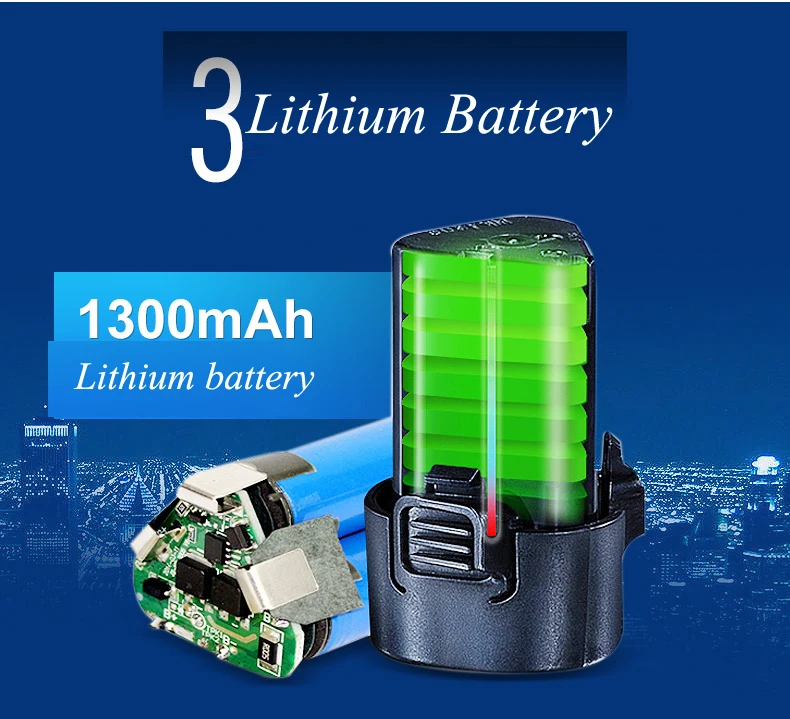 Mini Battery Wand in Green Multi