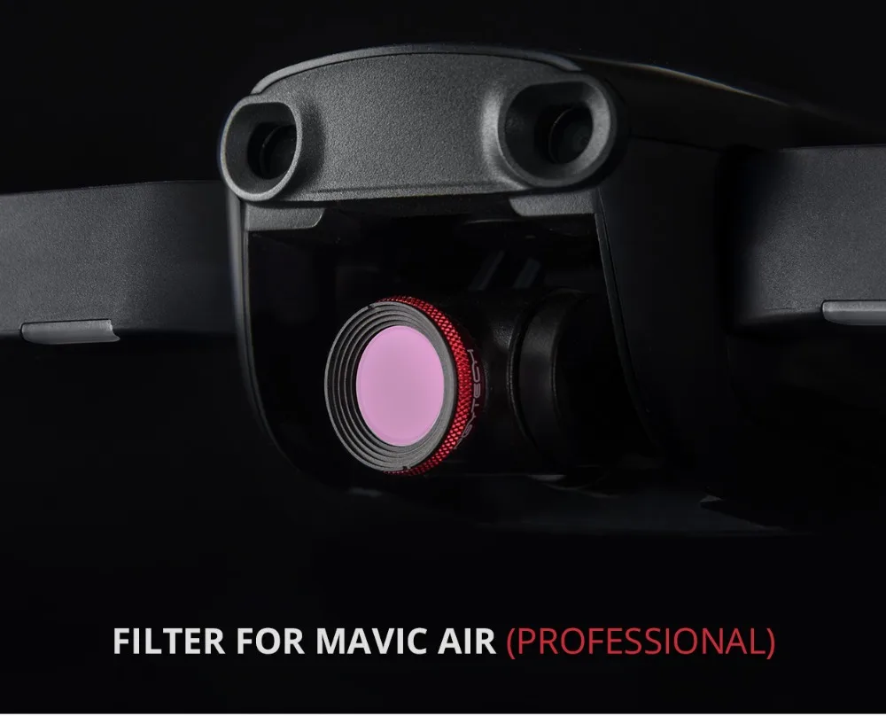 PGYTECH профессиональная версия фильтра объектива для DJI Mavic Air UV CPL ND4 ND64PL фильтры Pro для DJI Mavic камера воздушного дрона фильтр