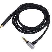 4 фута/5 фута заменить нейлоновый аудио кабель для Sennheise HD598 Cs SE SR HD599 HD 569 HD 579 HD595 HD 558 518 2,20 s 2.30i 2,30g наушники