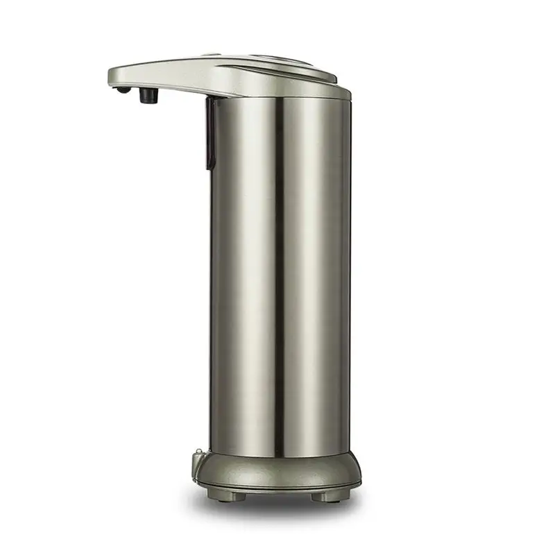 

Automatic Liquid Soap Dispenser Stainless Steel Sensor Soap Dispenser Pump Shower Kitchen Soap Bottle For Bath/Washroom-250Ml