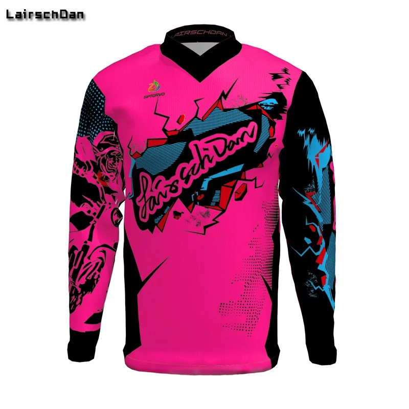 SPTGRVO LairschDan 2019 BMX Enduro Джерси для езды на велосипеде по бездорожью мотокросса Mtb