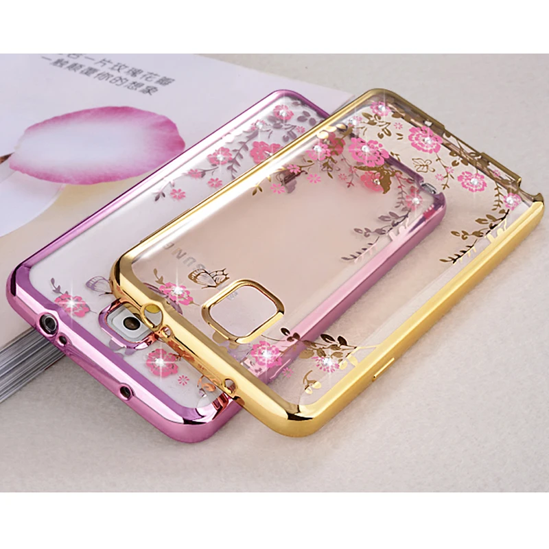 Diamond Soft Case For Samsung Galaxy S8 S9 Plus J3 J4 J6