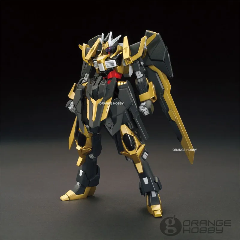 OHS Bandai HG сборные истребители 055 1/144 Schwarzritter Gundam в масках второй G Мобильный костюм сборные модели комплекты