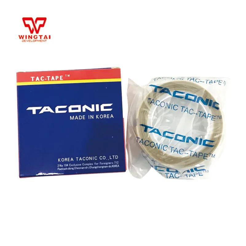 

T0.13mm*W19mm*L10m 100% Korea TACONIC coating glass fiber adhesive tapes