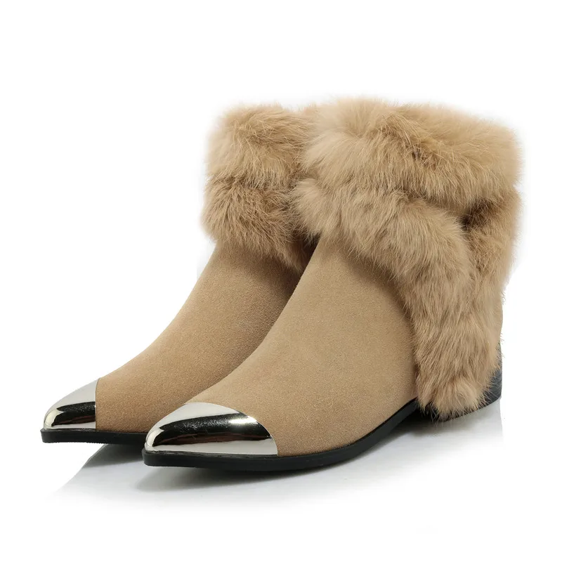En Hiver Robe 2018 Mode Noir Femmes Bout Nouvelle Bottes Cheville Suédé Chaussures Morazora Zipper Color Arrivée Pointu camel Cuir Pour Neige tdxCsBhQr
