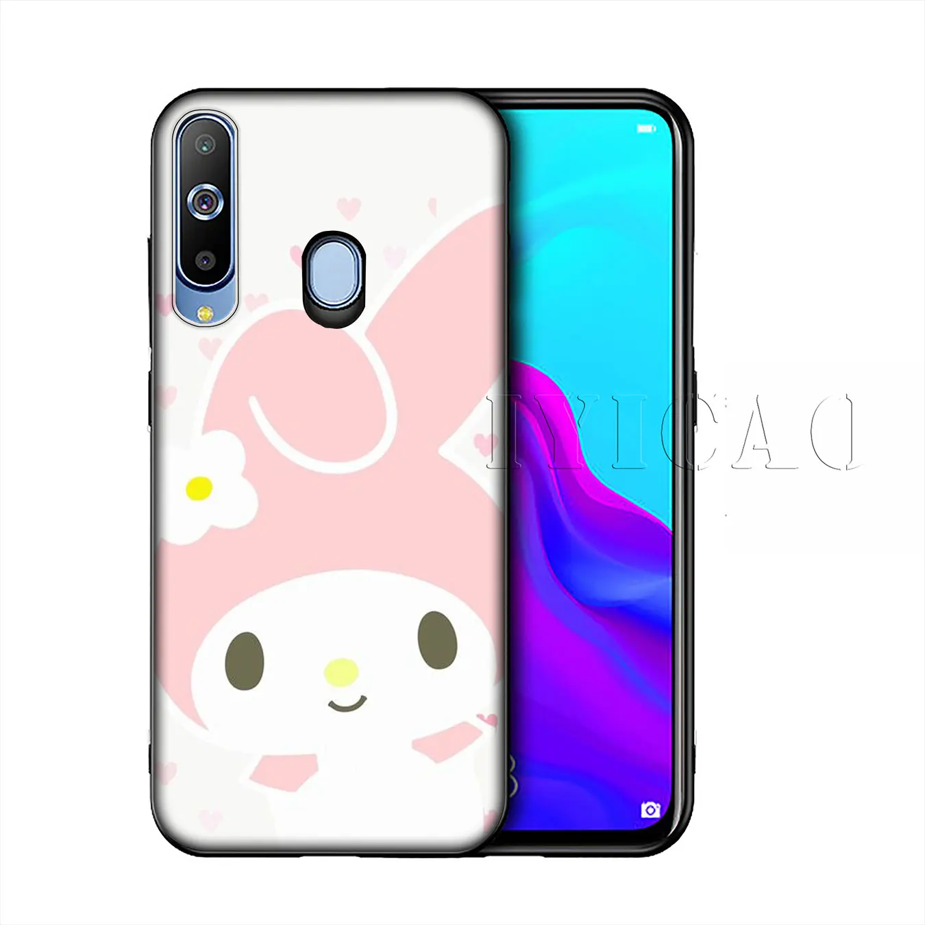 Чехол IYICAO My Melody силиконовый мягкий чехол для Samsung Galaxy A10 A30 A40 A50 A70 M10 M20 M30|Бамперы| |