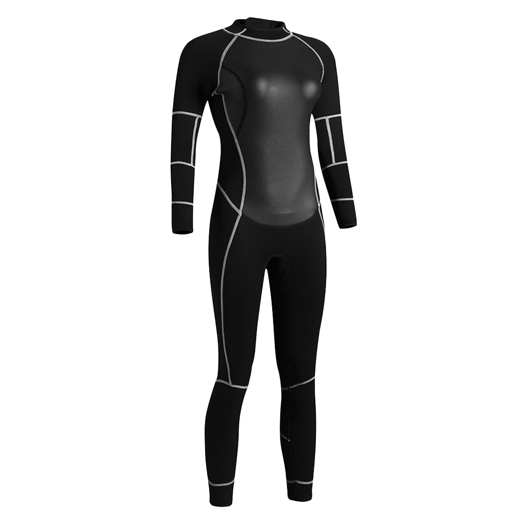 1,5 мм гидрокостюм для женщин, для серфинга, плавания, Каяка, каноэ, плавания, бодибординга-разные цвета и размеры - Цвет: Black XL