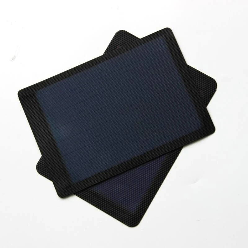 ГОРЯЧАЯ 1,5 Вт 2 в Аморфный Кремний складной солнечный элемент Гибкая солнечная батарейка зарядное устройство очень тонкая солнечная панель 2 шт./партия