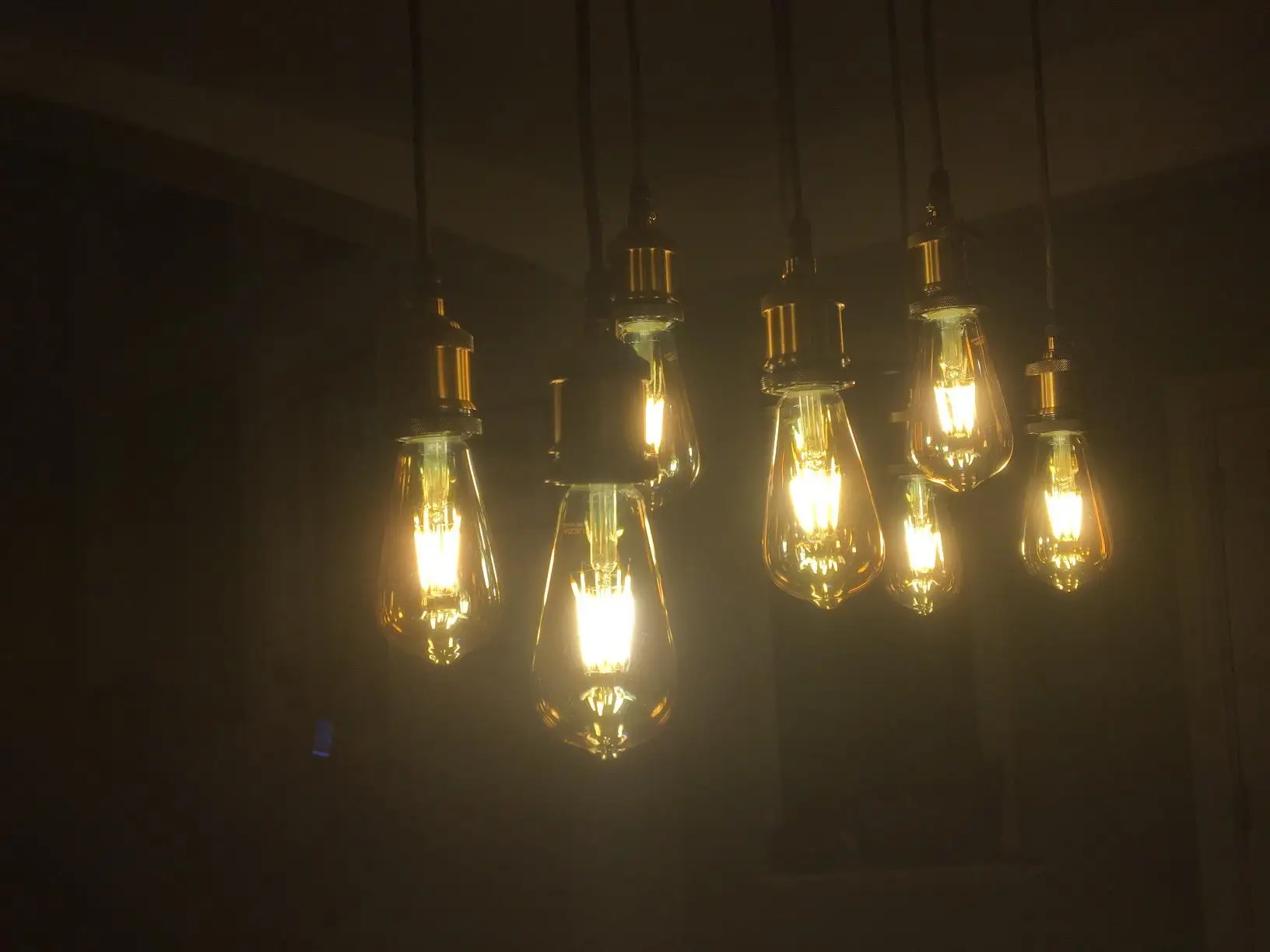 Grensk Vintage Mini Pendant Light E26 E27 Base de Tecido Preto Cordão Pendurado Kit de Luz para Corredor de Casa Escritório Estúdio Quarto 10 base tecido preto cabo de tecido pendurado