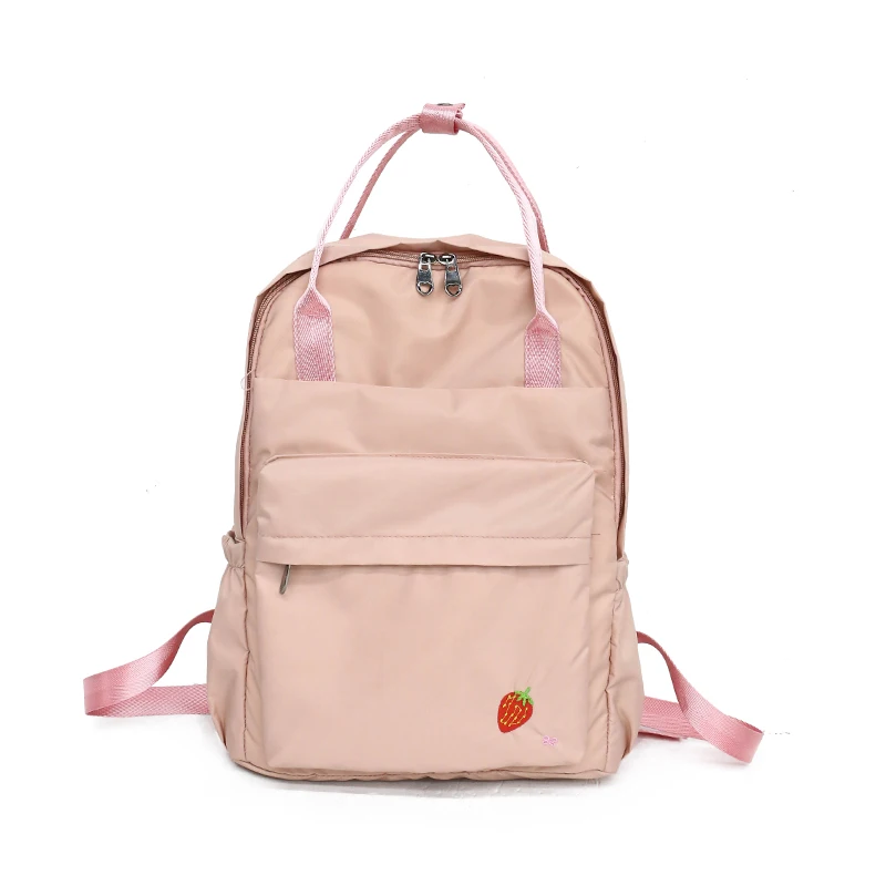 

2018 Women Backpack Girls School Bags For Teenage College Wind Women SchoolBag High Student Bag Nylon Lady Backpack Shoulder Bag