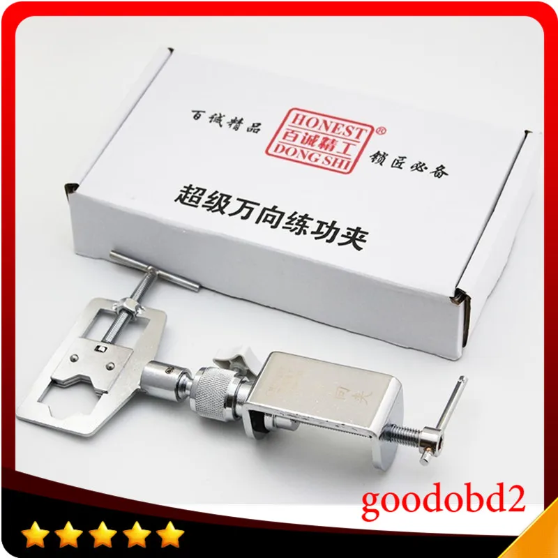 

Metal Alloy Honest Practice Clamp Tool Locksmiths 360 Degree Rotation Can Be Adjusted