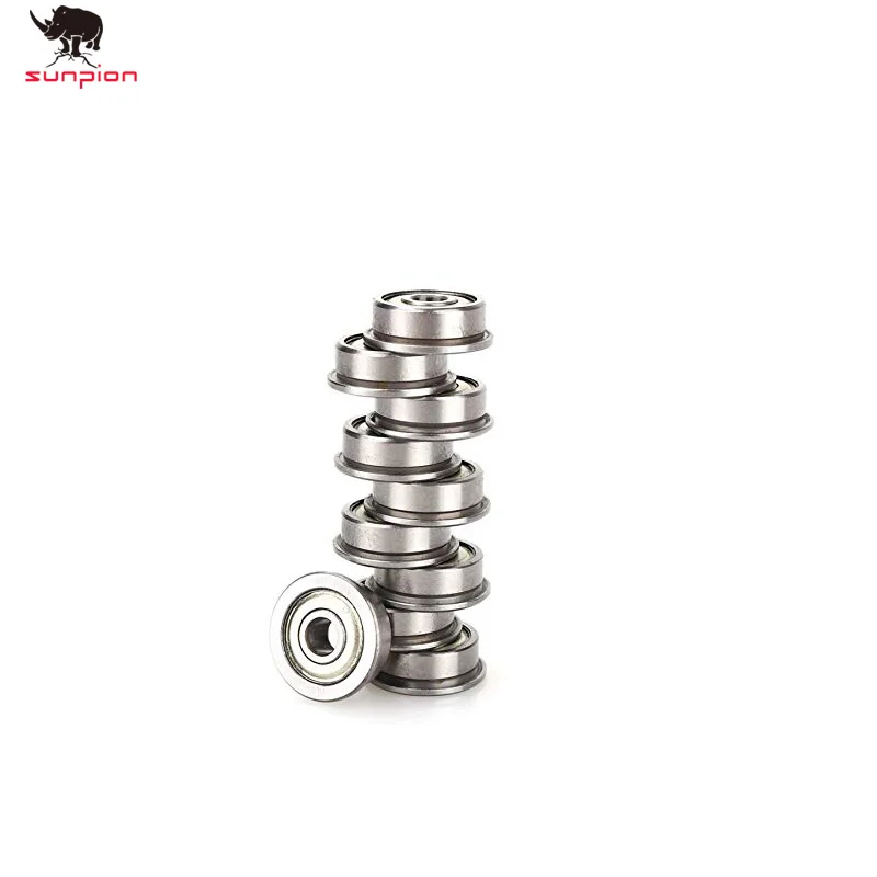

SUNPION 3d printer parts F624ZZ FlangedDeep Groove Ball Bearings 4x 13 x 5mm for 3D printer 10pcs/lot