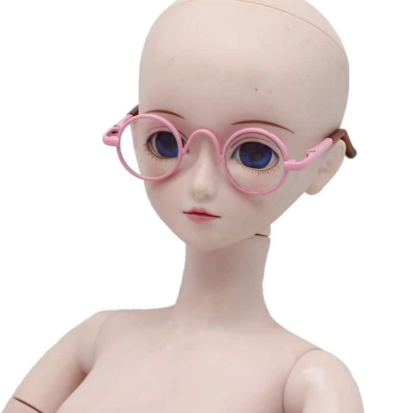 BJD 6,5 см круглые очки 1/3 60 см BJD MSD куклы Солнцезащитные очки