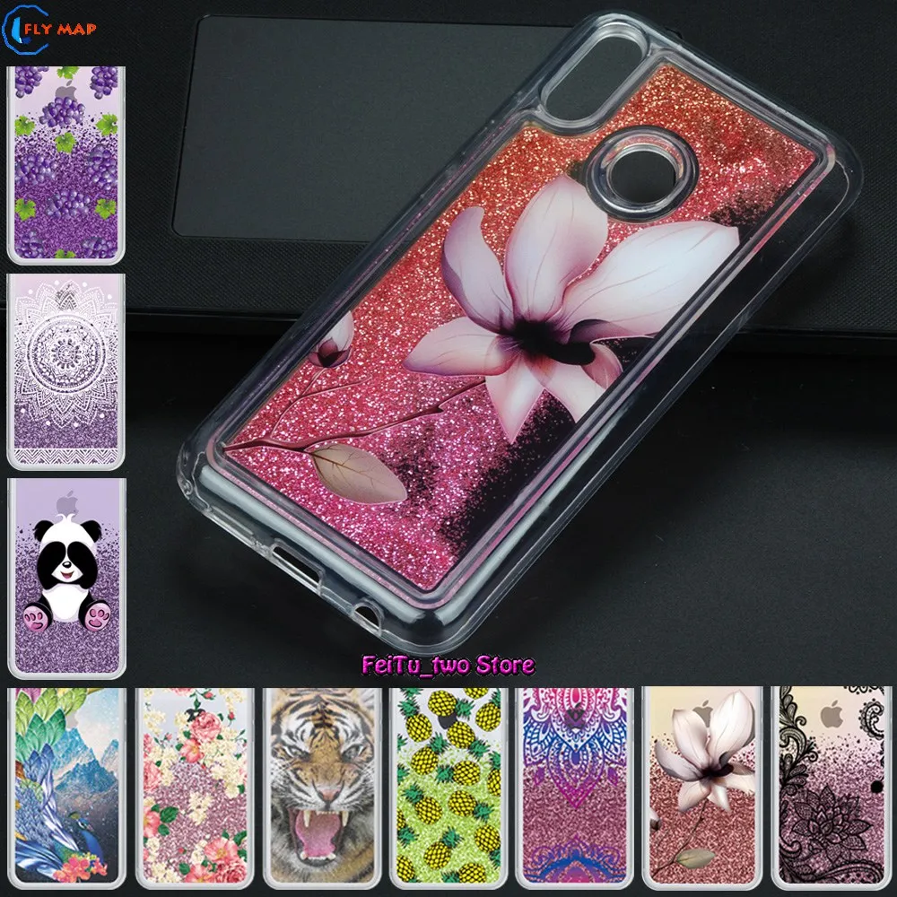 Fitted Quicksand Case for Huawei P20 Lite ANE-LX1 ANE-LX3 Shell for Huawei Nova 3e ANE-AL00 ANE-L02 ANE-L02K ANE-L03 Phone Cover