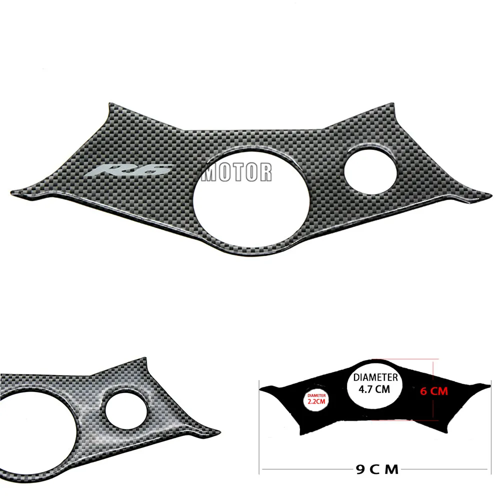

For Yamaha R 6 S R 6S R6 S R6S 2003 2004 2005 Motorcycle Fuel Gas Oil Tank Steering Bracket Cover Decal Sticker Motorbike