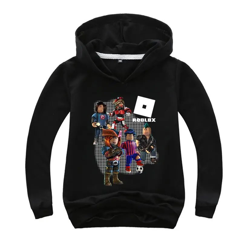 

2-14 Roblox Hoodie for Kids Sweatshirts Boys Hoodies Red Noze Day Costume Children Sport Shirt Girls Long Sleeve Tops Jumper