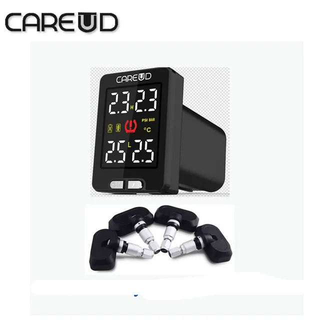 careud tpms for toyota 4 internal sensors PSI/BAR diagnostic tool
