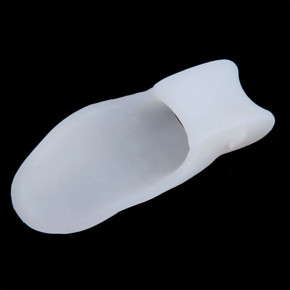 2pcs/lot Silicone Gel Foot Pad Stretch Corrector Big Toe Separator Spreaders Alignment Toe Bone Insole Foot Care Tool