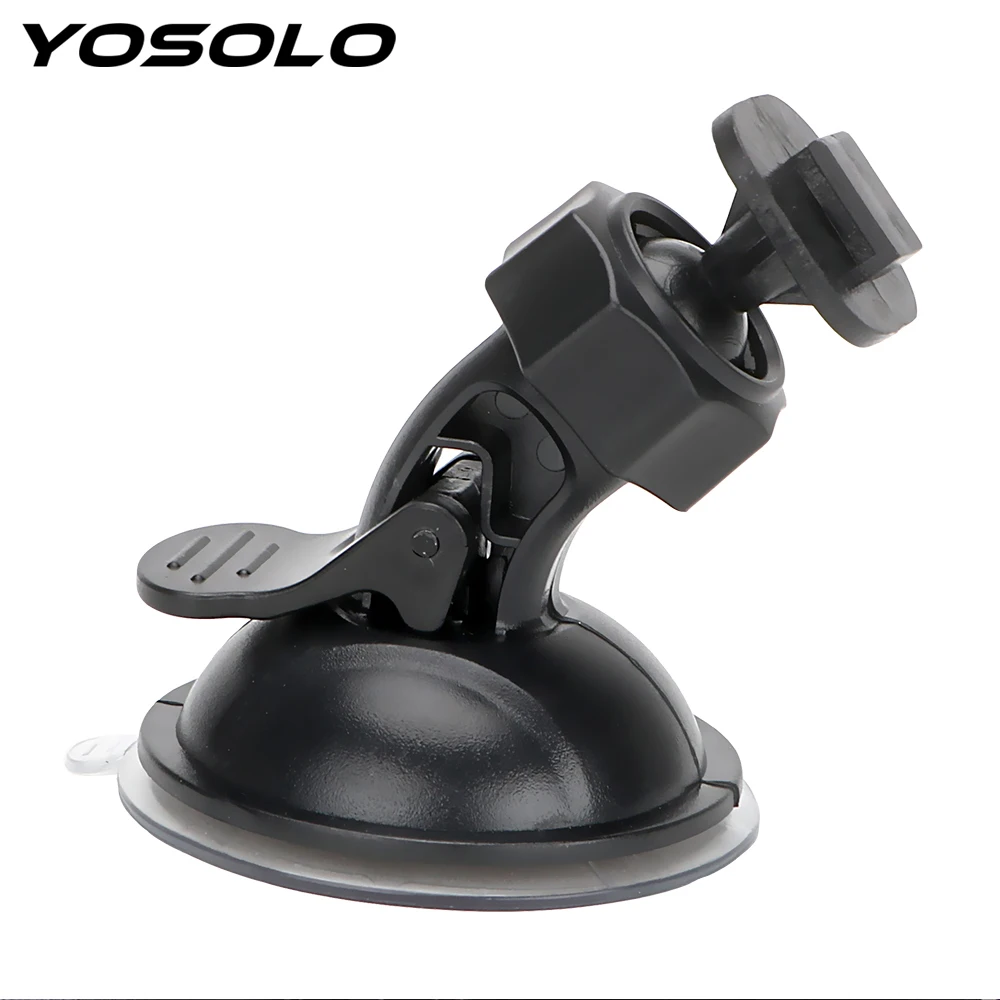 

YOSOLO Car Holder DVR Holder Sport DV Camera Mount Car Driving Recorder Bracket 360 Degree Rotating for Xiaomi YI GoPro