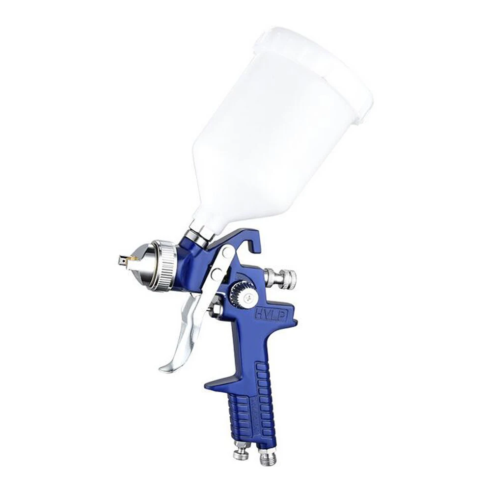 

WENXING 1.4 1.7mm Professional HVLP Air Spray Gun Paint Sprayer 600ml Gravity Feed Airbrush Kit Car Furniture Painting Tool
