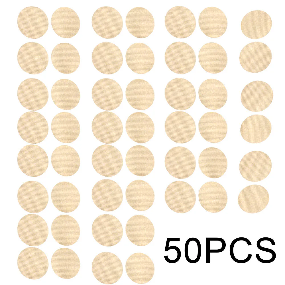 

50PCS Men's Nipple Cover Concealer Pads Disposable Nipple Tape Guard Band Protector Invisible Prevent Nipple Chafing Sticker