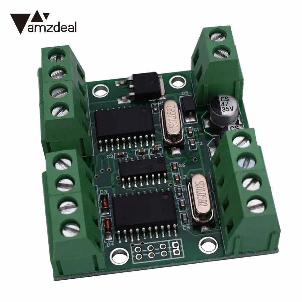 

amzdeal WG2RS232 Auto Identification Dual Wiegand WG to RS232 Converter Adapter Adaptive Output 9600 Rate