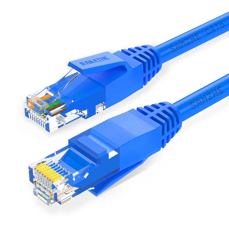 

Gigabit Pure Copper Six Category Wire Products with Shielded Crystal Head Household Cat6 High Speed Router Broadband Extension W