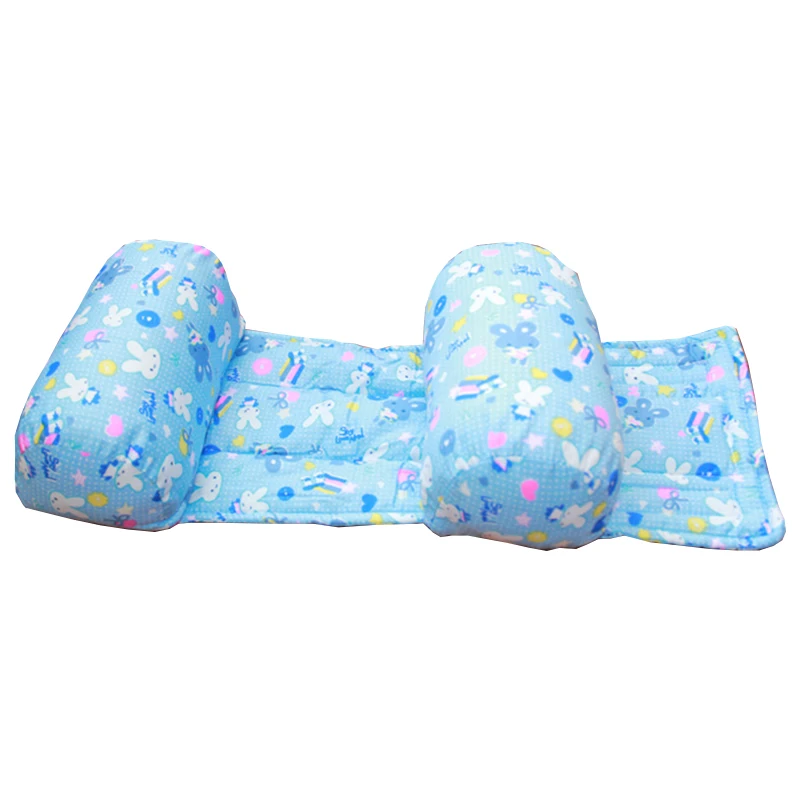 Infant Baby Summer Comfortable Cotton Adjustable Safe Anti Roll Pillow Sleep Head Positioner Bedding Toddler Nursing