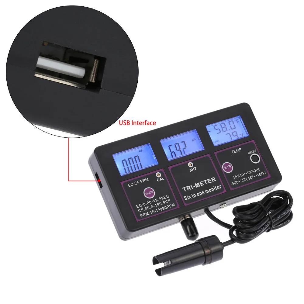 YYONGAO Water Quality Meter Precise Instrument Multifunction-Parameter Good Water Quality Monitor PH TDS Meter Multiparameter Water Quality Analyzer YYONGAO Water Quality Meter Precise Instrument Multifunction-Parameter Good Water Quality Monitor PH TDS Meter Multiparameter Water Quality Analyzer
