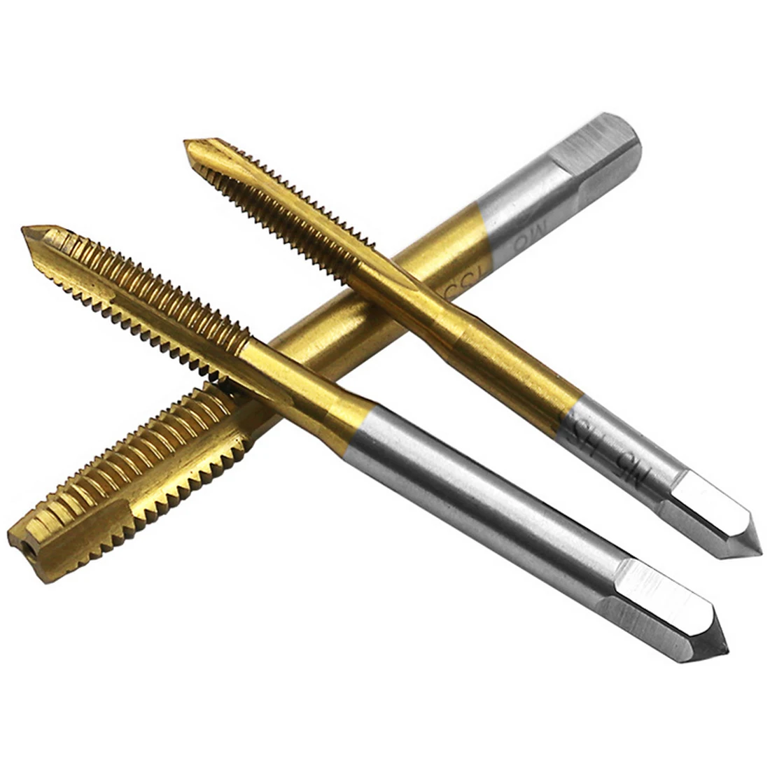 Buy M3 M8 Titanium Coated Plug Tap High Speed Steel