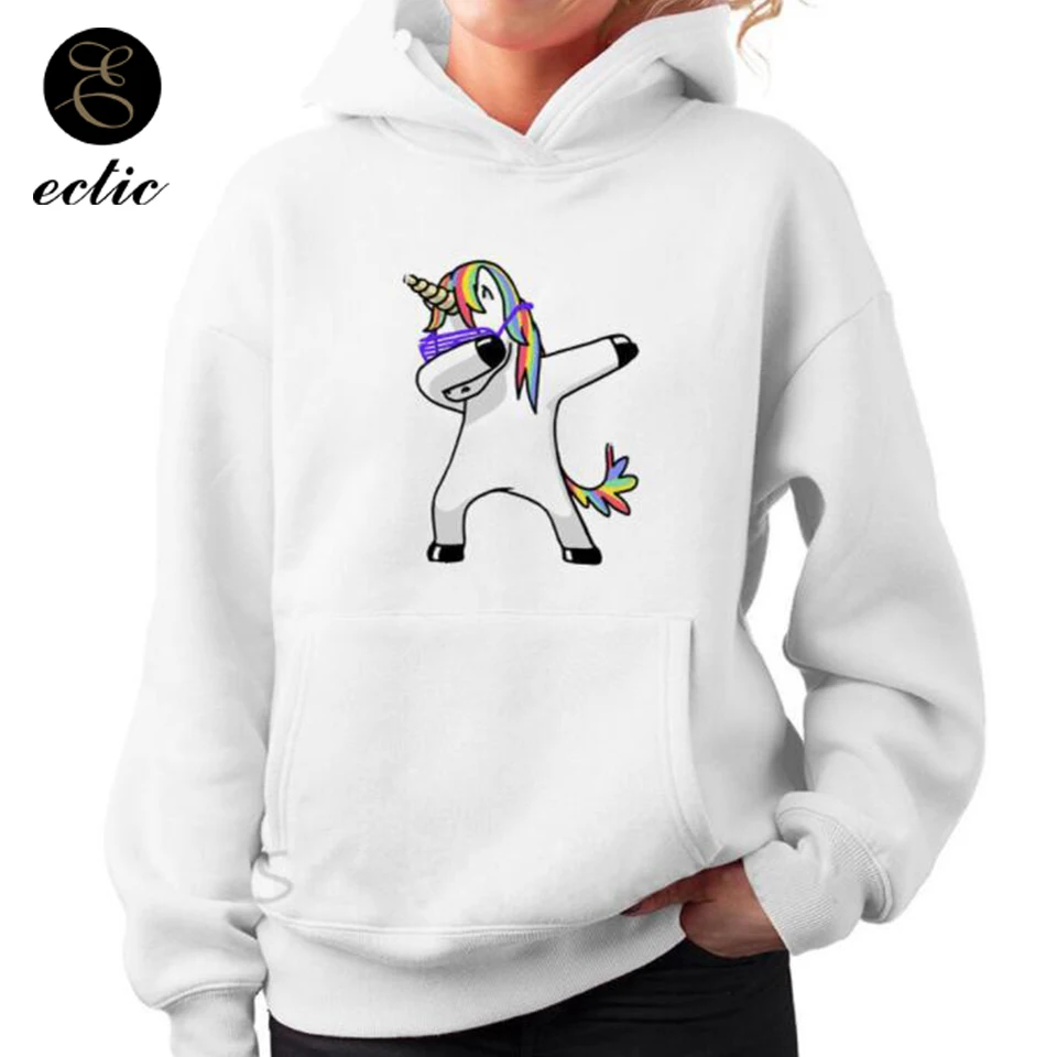 

Dabbing Unicorn Hoodie Cute Pullover Poleron Mujer 2019 Rainbow Rave Kangaroo Pocket Hoodie Women Harajuku Kawaii Xxl Sweatshirt