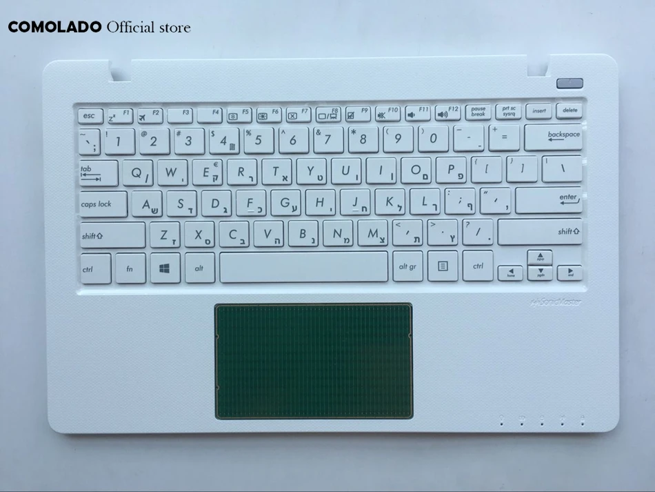 

HB Hebrew keyboard For ASUS F200 F200CA F200LA F200MA X200 X200C X200CA X200L X200LA X200M X200MA R202CA R202LA HB Layout
