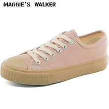 Maggie's Walker Women Fashion Canvas Casual Shoes Lacing Platform Out-door Shoes Size 35-40 Maggie's Walker Women Fashion Canvas Casual Shoes Lacing Platform Out-door Shoes Size 35-40