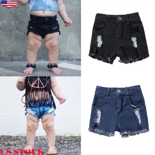 infant jean shorts