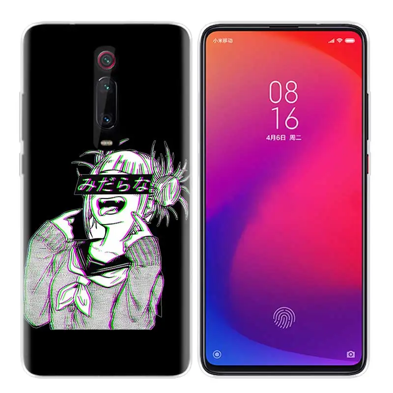 Силиконовый чехол для Xiao mi Red mi K20 Pro K20Pro Note 5 6 7 7A 6A mi A2 A1 8 Lite 9 S2 Pocophone F1 LEWD Sad аниме эстетический Senpai - Color: R-004